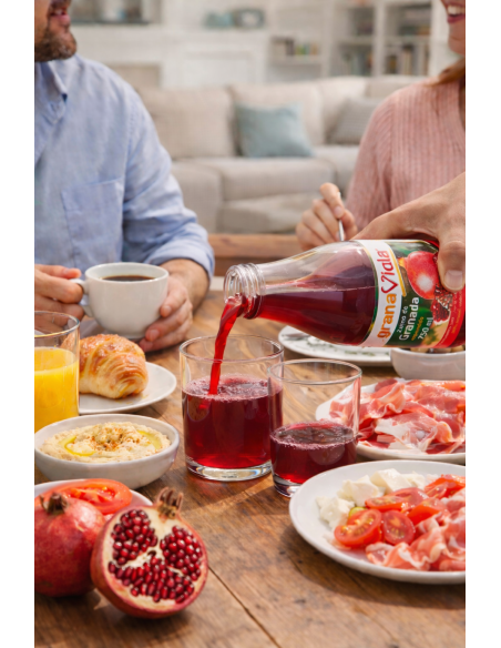 Zumo de Granada | 750 ml Natural Granavida - Cultivado en Elche