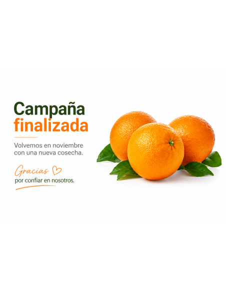 Fin de campaña zumo